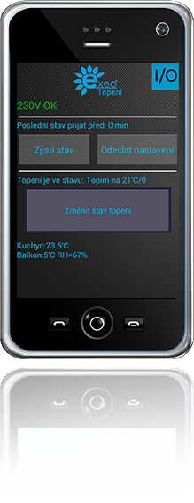 # Zapínejte topení přes telefon!